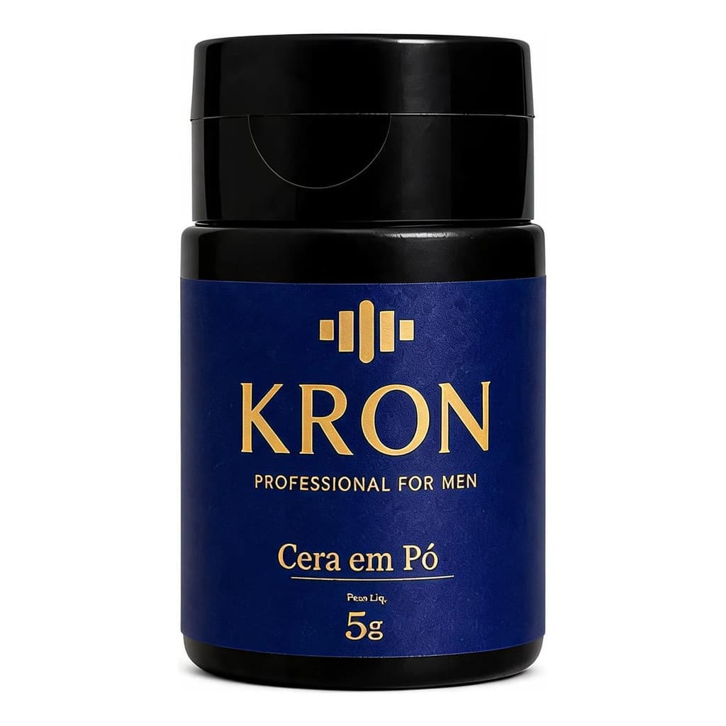 Cera Modeladora em Pó Kron – Volume, Fixação e Acabamento Natural