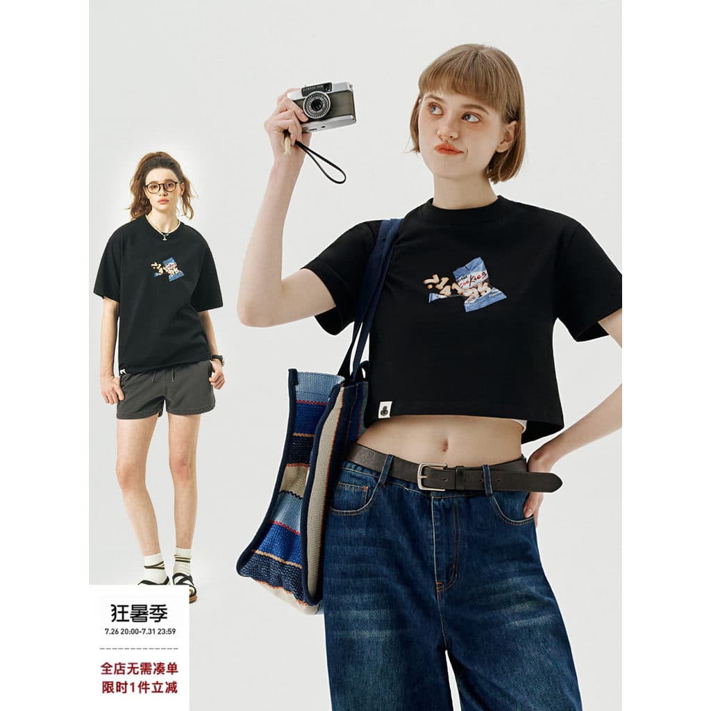 714street Street Wear impresso de manga curta das mulheres dos homens 2024 verão novo estilo casal camisa de fundo mascu