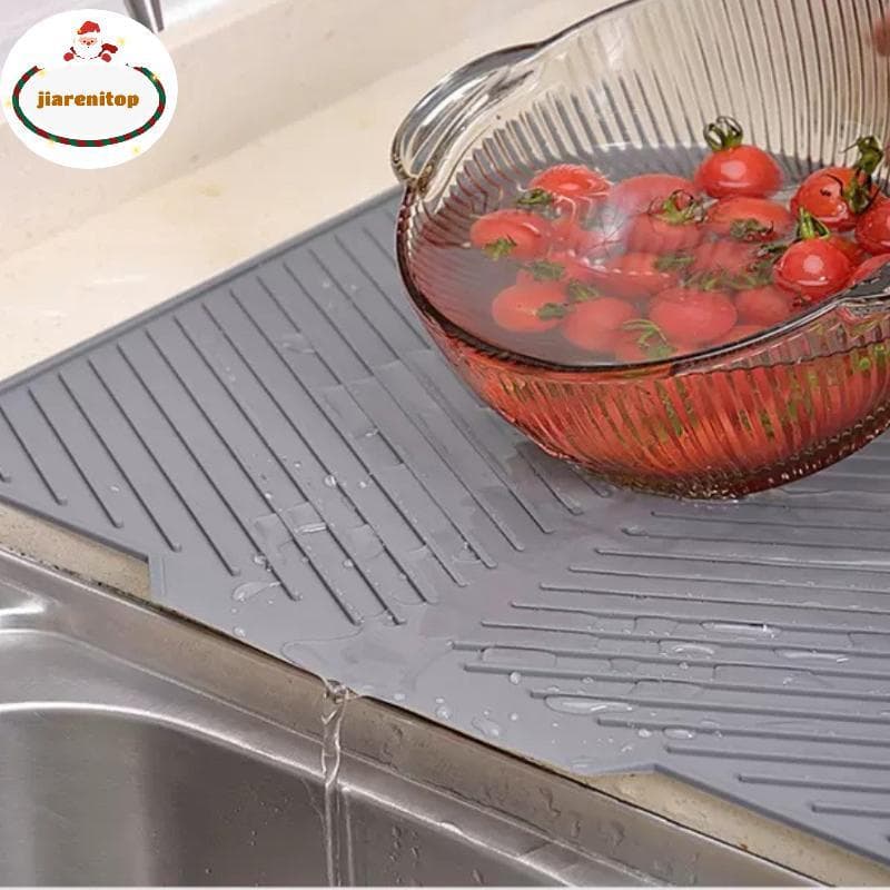 jiarenitop Almofada De Drenagem De Silicone Com Furo Tapete De Secagem Potes Prato Dreno Esteira Para Utensílios De Cozi
