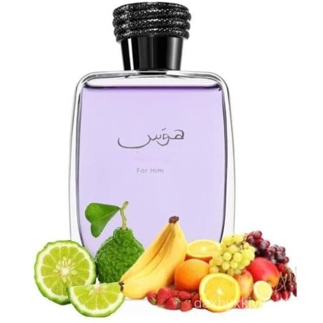 O perfume masculino de 100ml (3,4oz) é um perfume árabe de alta qualidade.