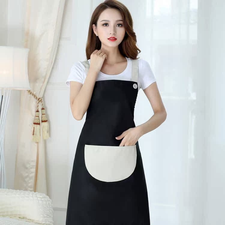 Avental de cozinha 2026 novo estilo à prova d'água Oilproof cozinha doméstica estilo japonês moda fofa cintura feminina