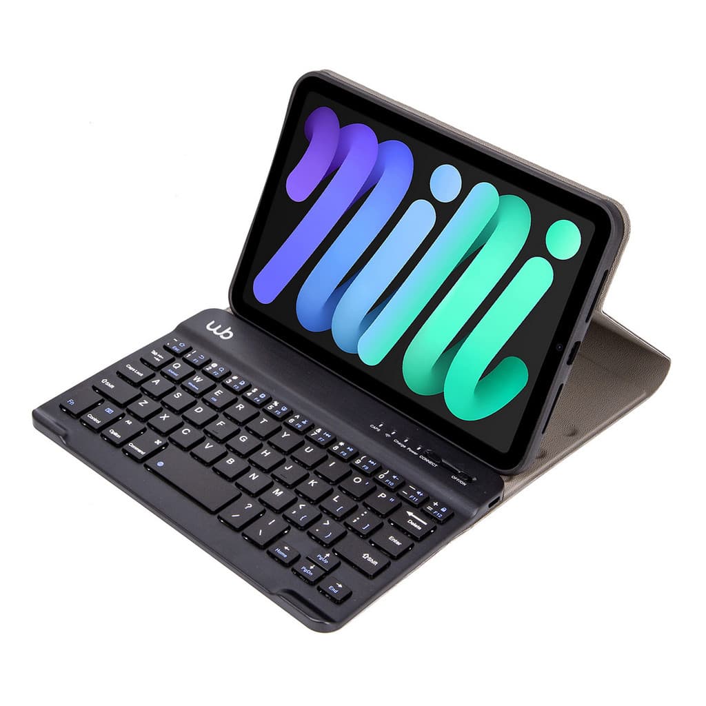 Capa c/ Teclado p/ iPad Mini 6 8.3" polegadas WB com duração de até 40hrs de bateria