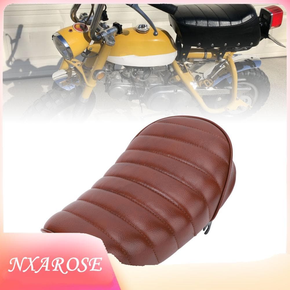 Nxarose Almofada retro impermeável para assento de motocicleta, substituição de almofada antiderrapante para z50 z50a