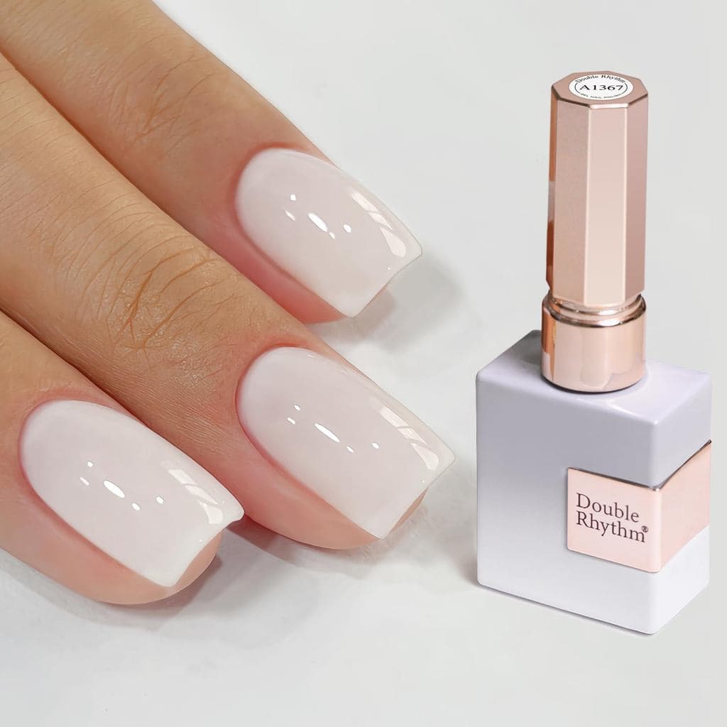 Double Rhythm 15ML Esmalte em Gel Transparente Puro, Cor Idêntica, Mesma Embalagem, para Arte de Unhas, Manicure em Salã