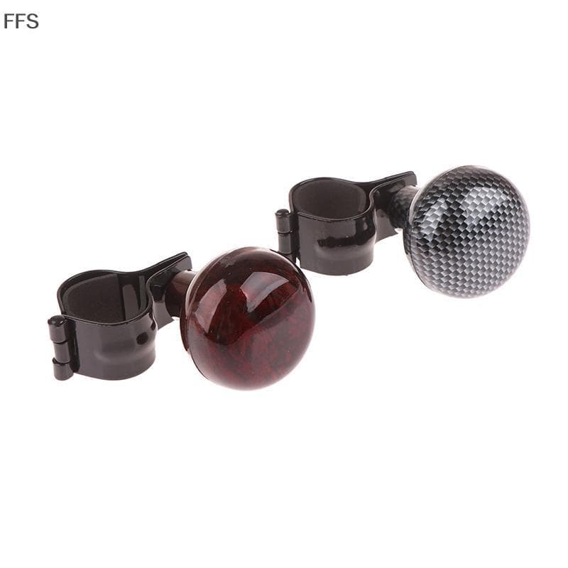FSLUXO Universal Carro Anti Deslizamento Botão Do Volante Resistente Spinner Lidar Com Bola Capa Alça Impulsionador Aper