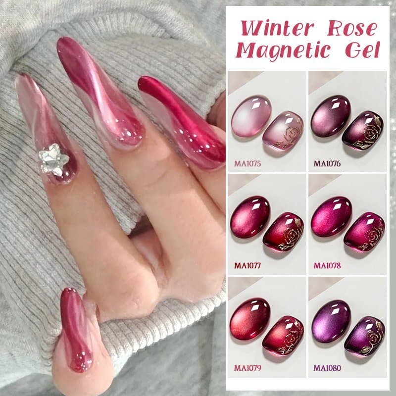 Conheça Através 7ml Roxo Vermelho Gel Magnético Esmalte Nu Água Luz Olho De Gato Soak Off UV LED Verniz Para Arte Em Unh