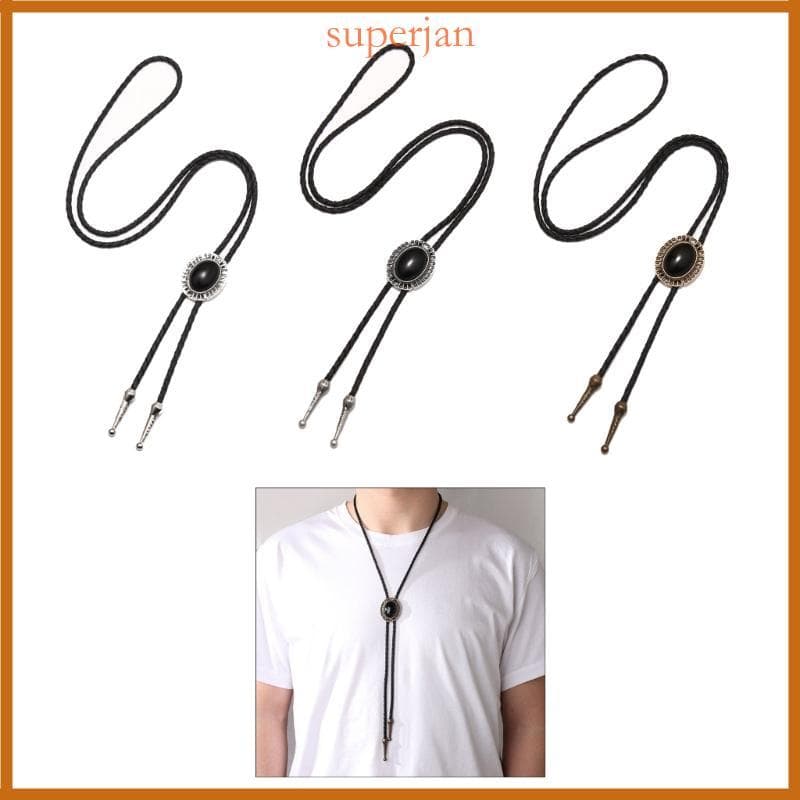 Obsidiana Decorações Bolo Gravata Para Homens Noivo Colar Casamento Ocidental Cowboy Shir