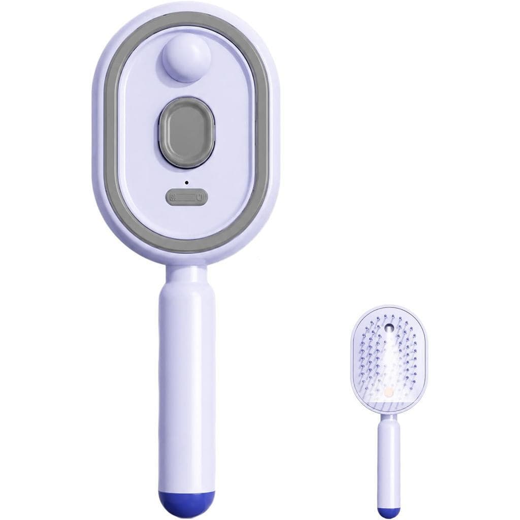 2027 Nova Escova de Cabelo 5 em 1 com Almofada de Ar - Escova Elétrica com Função de Spray e Massagem, Escova de Cabelo