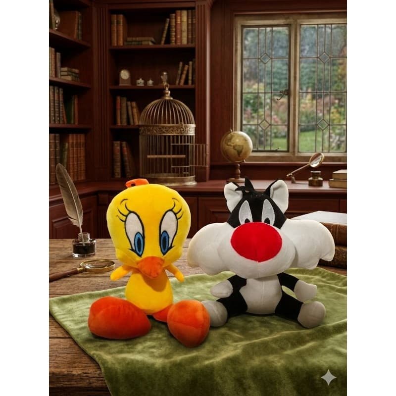 Boneco do Piu-Piu e Gato Frajola ️