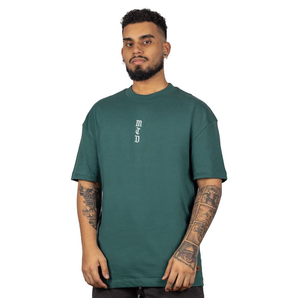 Camiseta MCD Box Fit Caligrafiti Arco Verde