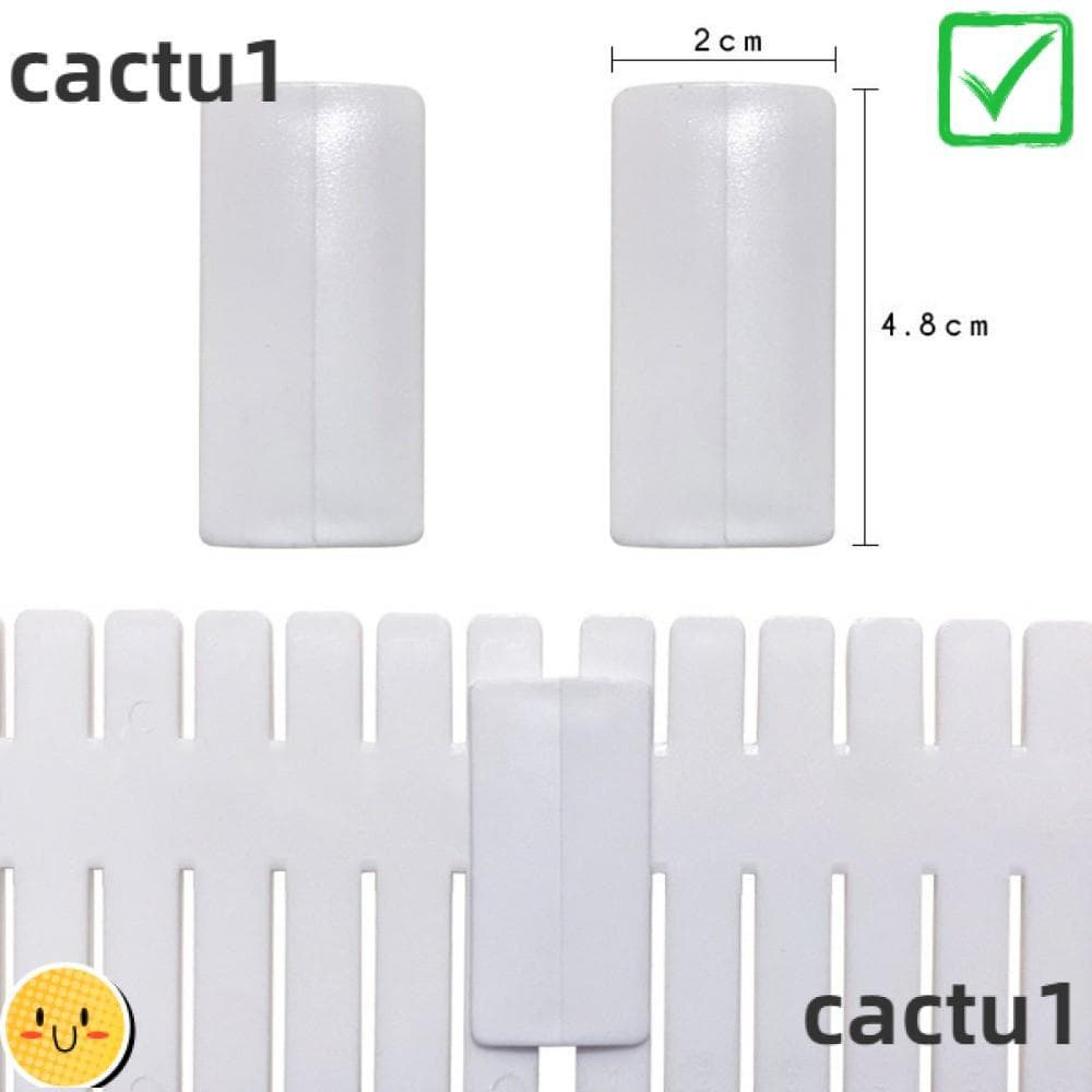 CACTU 10 Peças De Ripa De Armazenamento De Gaveta , Divisor De Partição Reutilizável Com Design De Extensão , Clipe Ajus