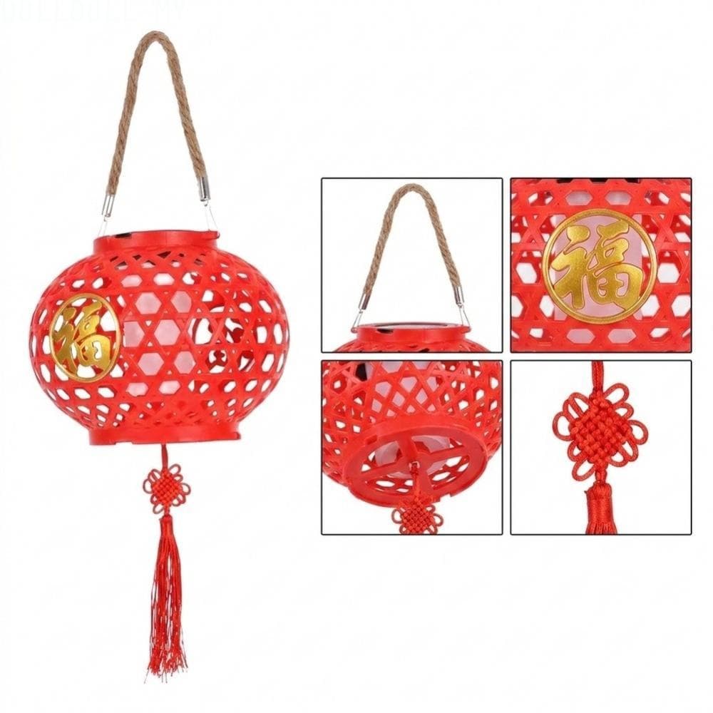 Lanterna Solar De Abóbora , Material Sintético De Rattan , Luz Ambiente Noturno