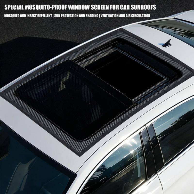 Capa Malha Magnética Respirável blg Para Teto Solar Carro, Acampamento, Barreira Mosquiteira, Fácil Configuraçã
