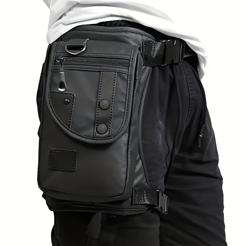 Bolsa de Perna Oxford para Homens para Motociclismo, Bolsa de Cintura para Mulheres para Viagens ao Ar Livre, Pesca, Cam