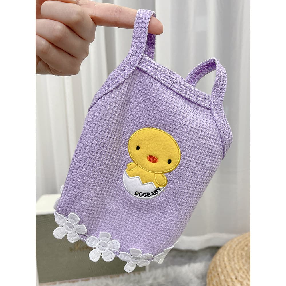 Cão roupas de verão fino outono gato gato primavera verão filhote de cachorro verão pequeno cão Teddy Bichon colete gato