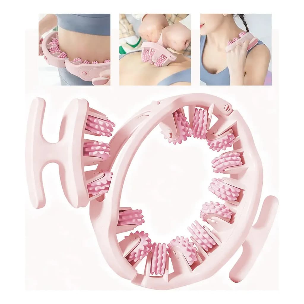 Rolo para Massagem Corporal Drenagem Linfática Lipedema Celulite