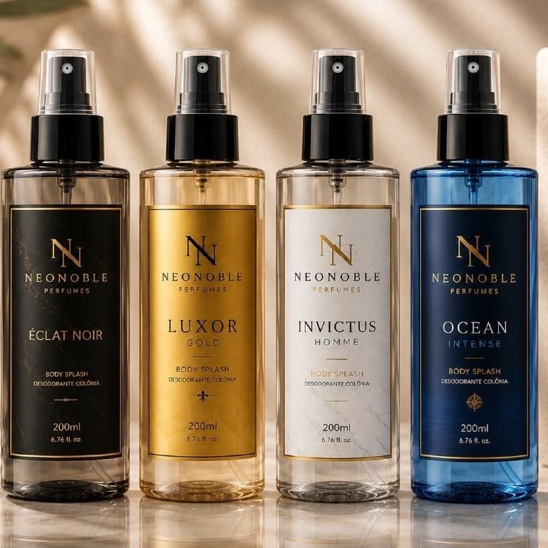 Body Splash Masculino Perfumes 200ml Importado Masculino Fixação Longa Duração Deo Colônia NeoNoble