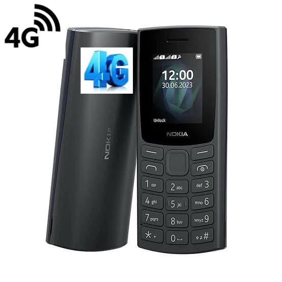 Nok’a105-4G C/ 2 Chips Perfeito Para Idosos Ótimo Para Idosos Ligar E Mandar Sms  Musica
