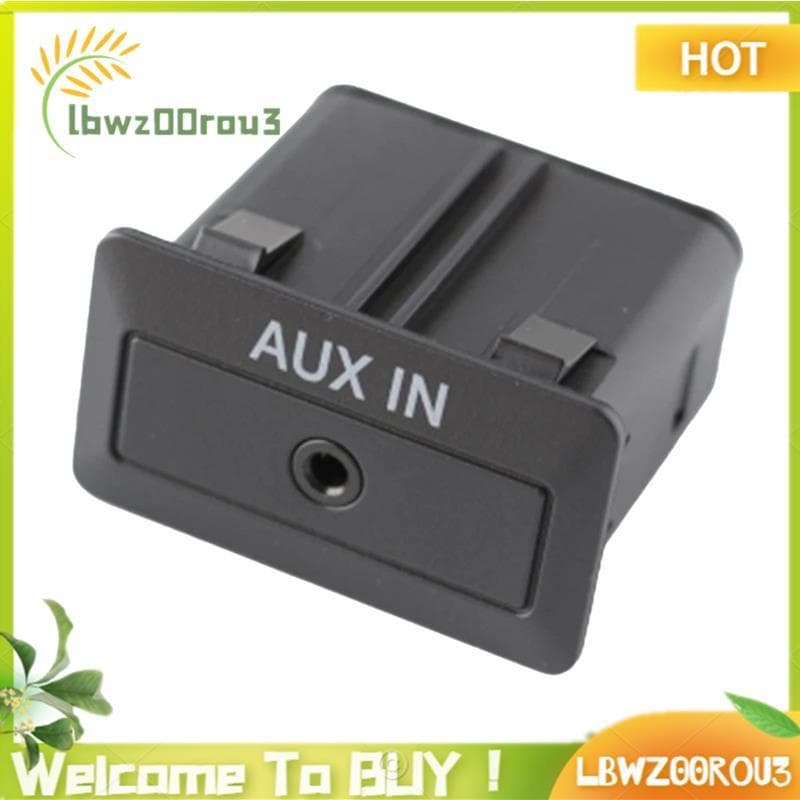 Adaptador Estéreo Auxiliar AUX Audio Socket Interface Tomada De Áudio Para 3