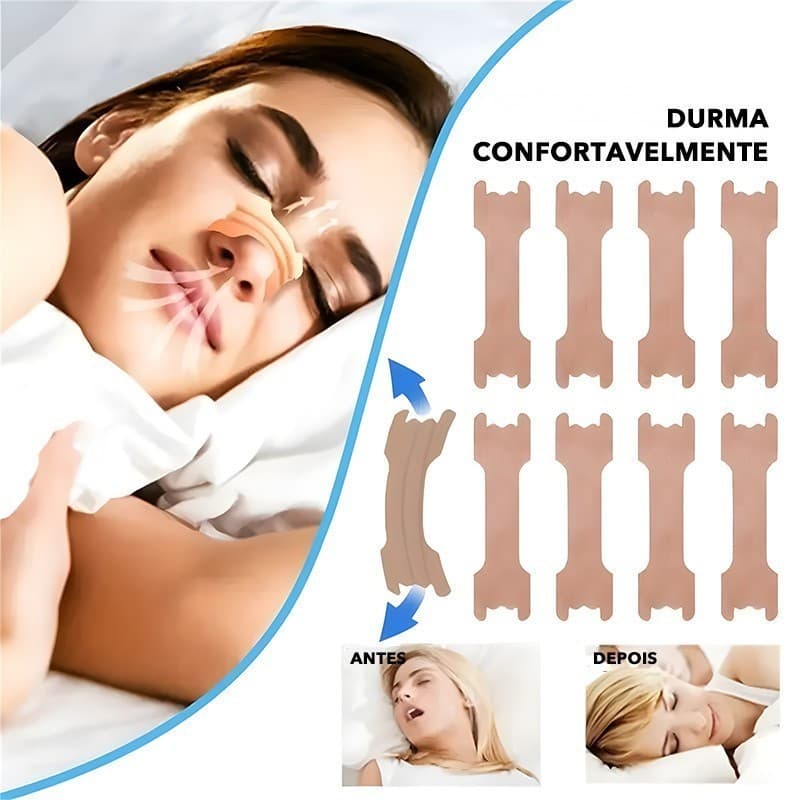 dilatador nasal Adesivo Expansor De Muco 60un Nasal Strips Anti Ronco 66*19MM melhora o sono
