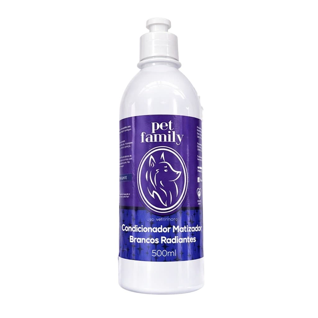 Condicionador Pet Family Brancos Radiantes Para Pets 500ml