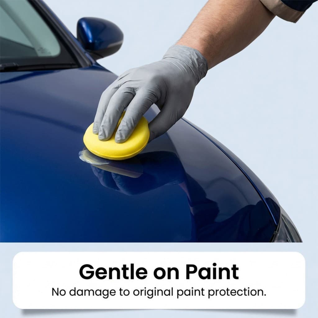 Kit De Cuidados Com Pintura De Carro 40g-Efeito Hidrofóbico De Proteção Suave Toalha De Esponja