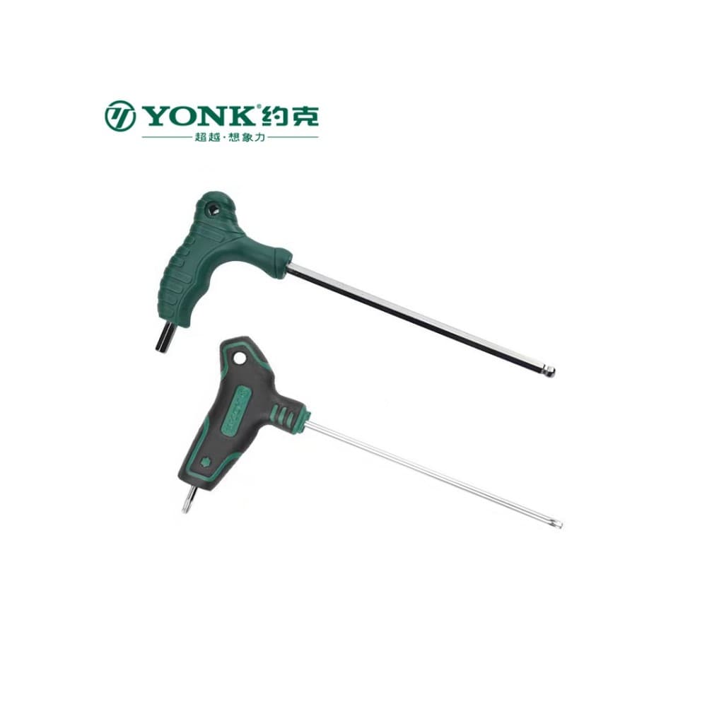 York Muletas Bola Cabeça Allen Chave Flor Tipo Torx com Furo Chave Allen T6 T7 T8 T9 T15
