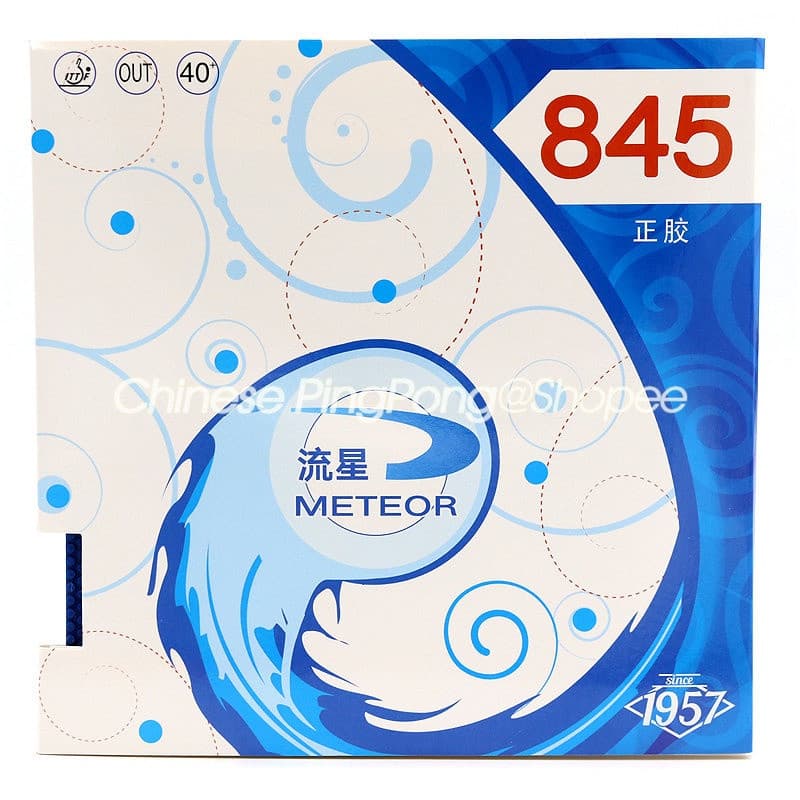 Borracha Para Tênis De Mesa METEOR Original 845 Blue Rubber (Pip-out)