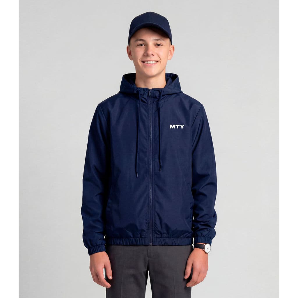 Corta Vento Juvenil Menino Minty Azul