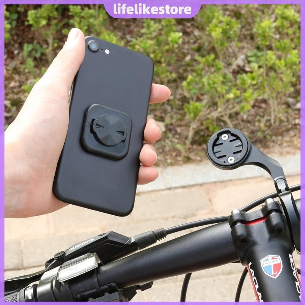 Acessório De Ciclismo Suporte Para Telefone Cronômetro 2 Peças De Alumínio Durável [lifelikestore.br]