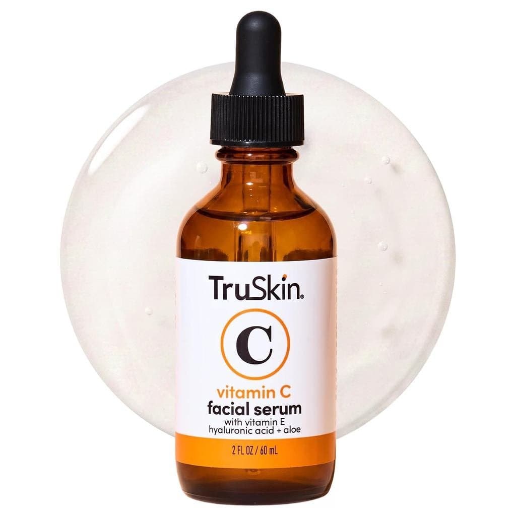 Sérum Facial Iluminador com Vitamina C e Ácido Hialurônico, 2 fl oz | Sérum facial antienvelhecimento com vitamina E par