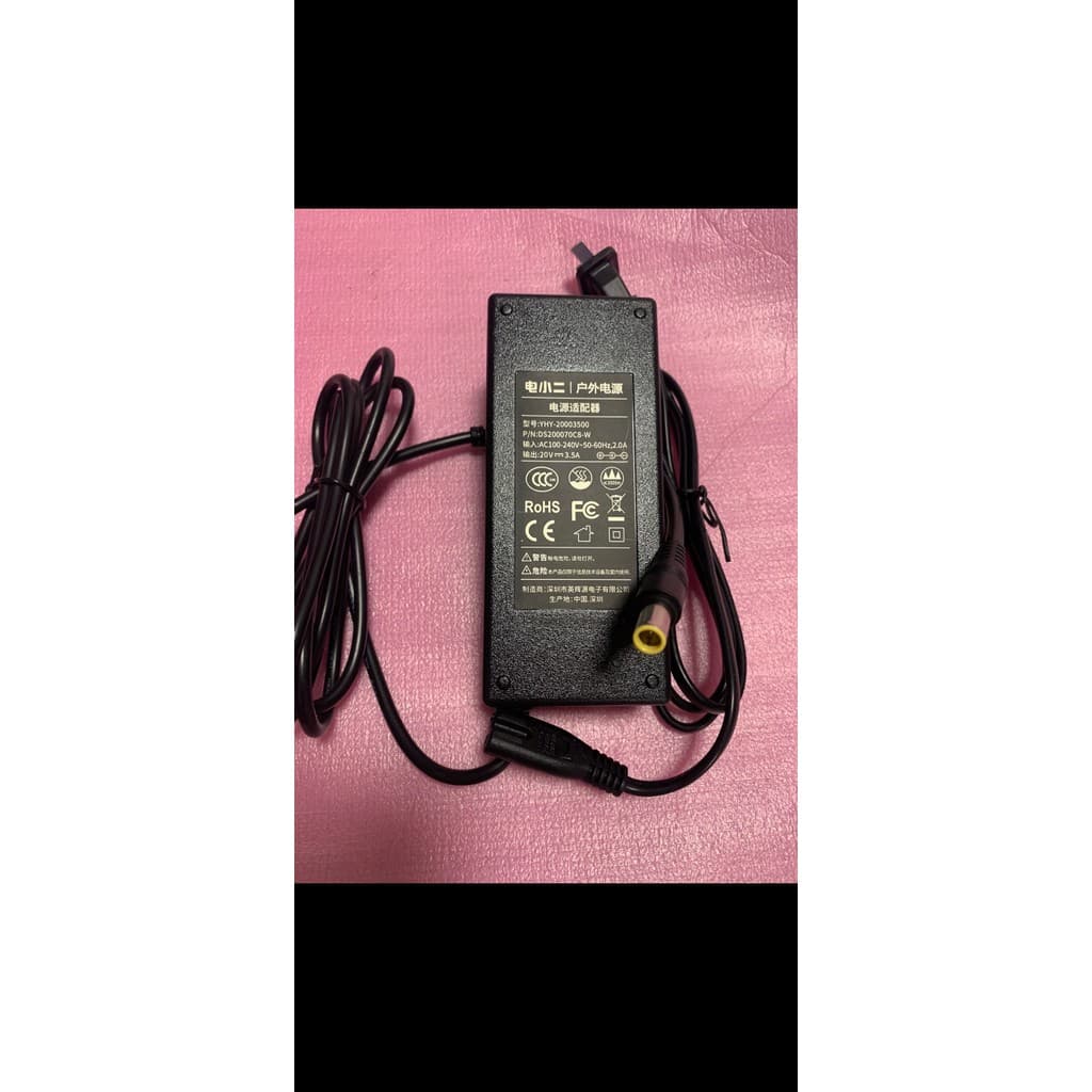 Fonte de alimentação elétrica dupla externa 200W300W400W500W Série 14.4V21.6V19V25.2V Cabo carregador