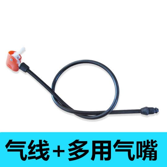 Bomba tubo de ar linha ar anticongelante Airway britânico americano bocal ar linha ar bicicleta basquete bomba acessório