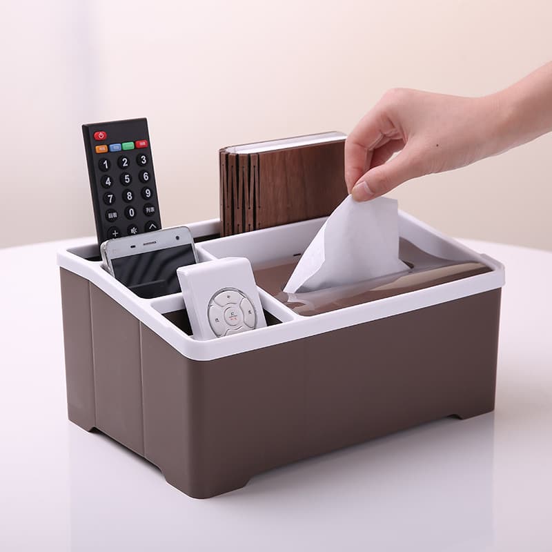 Sala de estar Mesa de centro Desktop Caixa de armazenamento com controle remoto Escritório Diversos Porta canetas Caixa