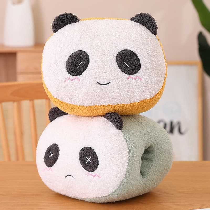 Bonito Panda mão mais quente travesseiro almoço pausa meninas dormir pode inserir as mãos escritório Nap pequeno travess