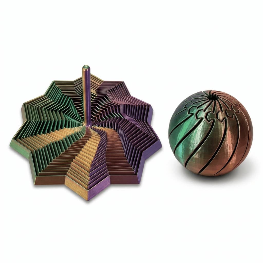 Kit Sensorial Terapêutico ESFERA e ESTRELA Fidget Toys Ansiedade Foco Regulação Emocional TEA TDAH