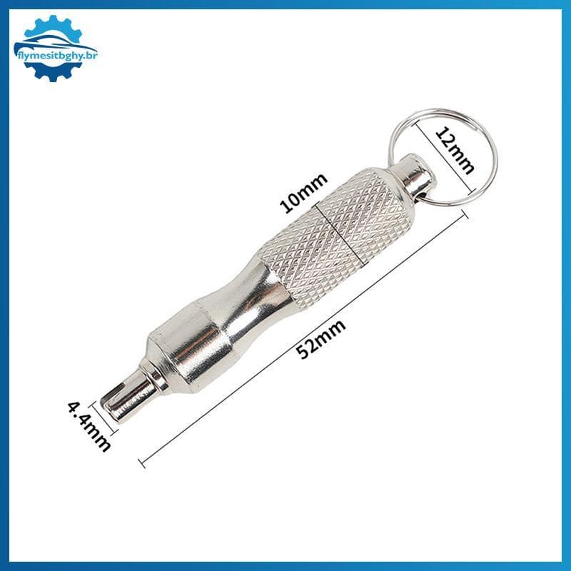 flym Chave De Núcleo De Válvula Portátil , Aço Inoxidável , Carro , Bicicleta , Pneu , Desmontagem , De , Removedor De H