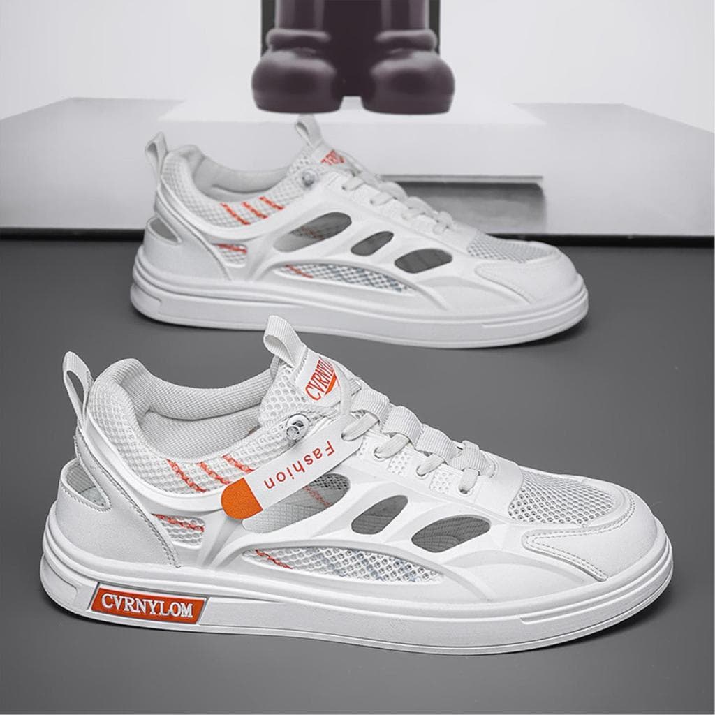 Sandálias de verão masculinas 2026 novo estilo ao ar livre sapatos de praia masculino exterior Wear adolescente oco têni