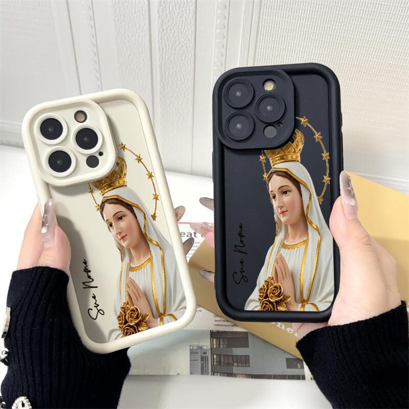 Capinha personalizados Nossa Senhora Aparecida para iphone 13 normal 14 11 12 13 16 17 15 pro max 13 pro 15 plus capa