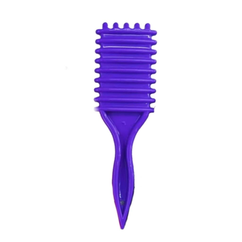 Pente Massageador Escova de Cabelo Flexível para Fitagem Cabelos Crespos e Ondulados
