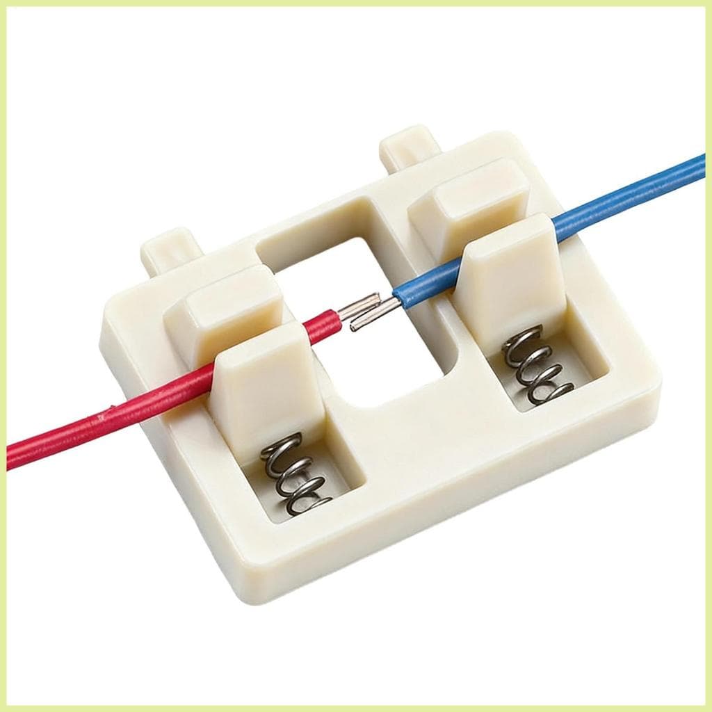Suporte De Fio Para Solda Sem Ajustável Portátil Dispositivo Elétrico Gabarito Braçadeira De Soldagem Eletricista aderib