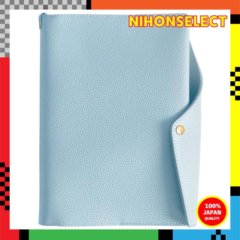 HUKURO Truly Usable A5 Notebook Cover (Booklet Type) Made in Japan Genuine Leather Antibacterial Pen Holder for Men and