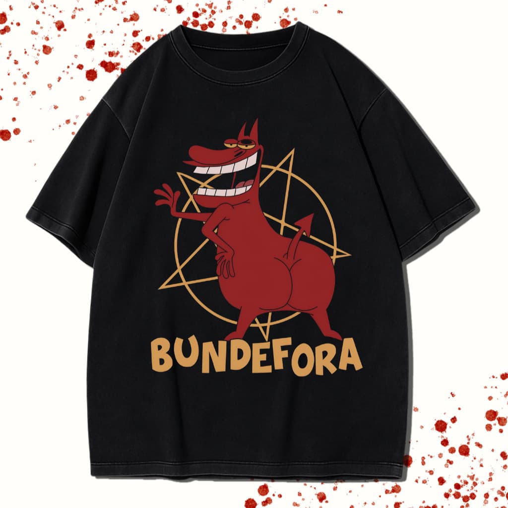 Camiseta Halloween Bundefora 100% Algodão