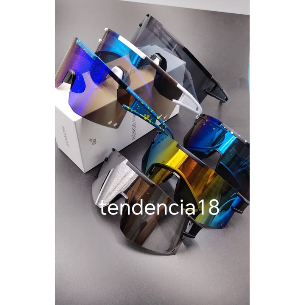 Oculos de Sol Esportivo Sem Aro Reto Corrida Ciclismo Volei UV400