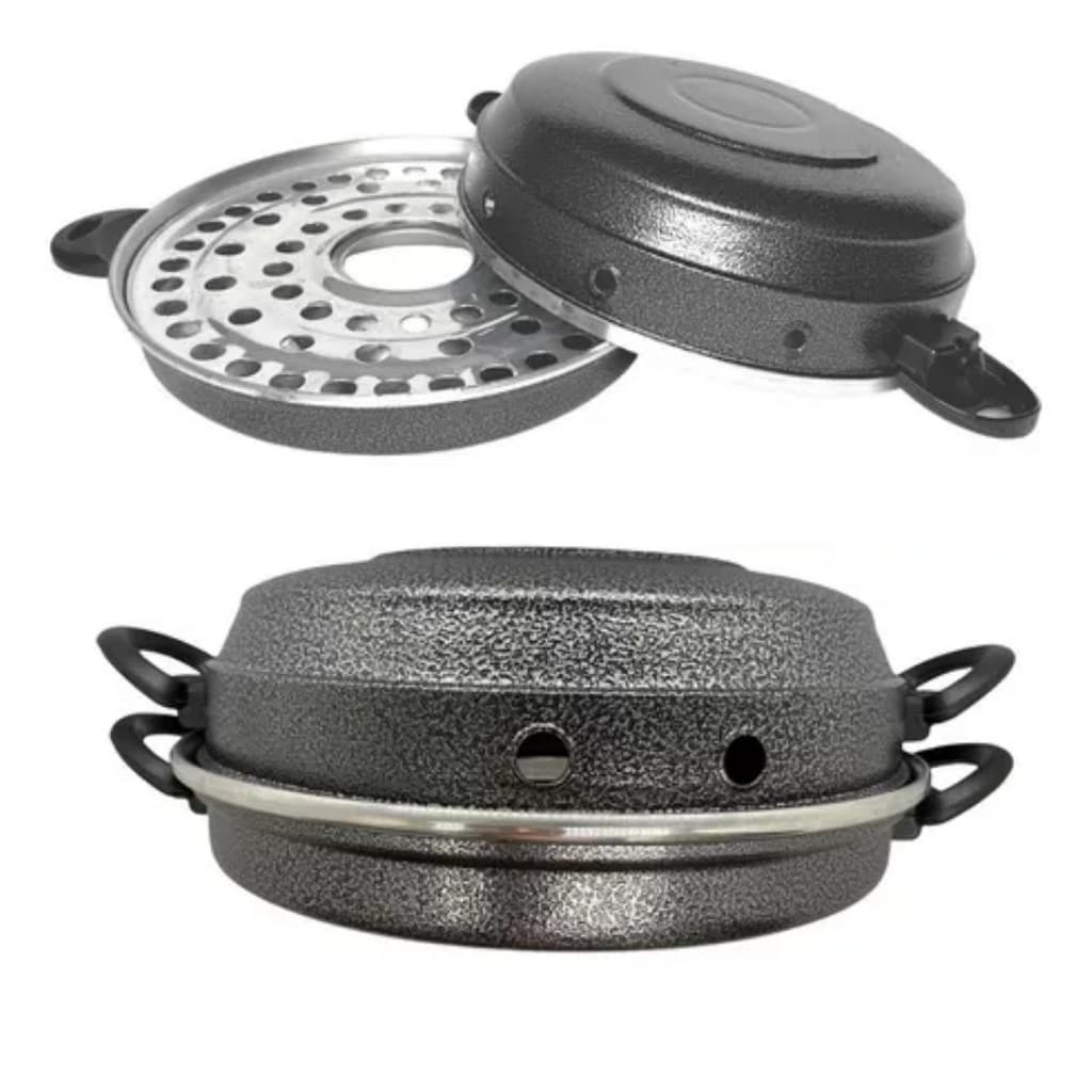 Churrasqueira Com Grelha Para Fogão Faça Seus Grelhados Churrasco Pães