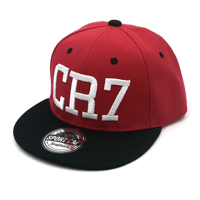 Crianças Estrela De Futebol Ronaldo CR7 Bordado Boné De Beisebol Chapéu Osso Meninos Meninas Esportes Snapback Hip-hop B