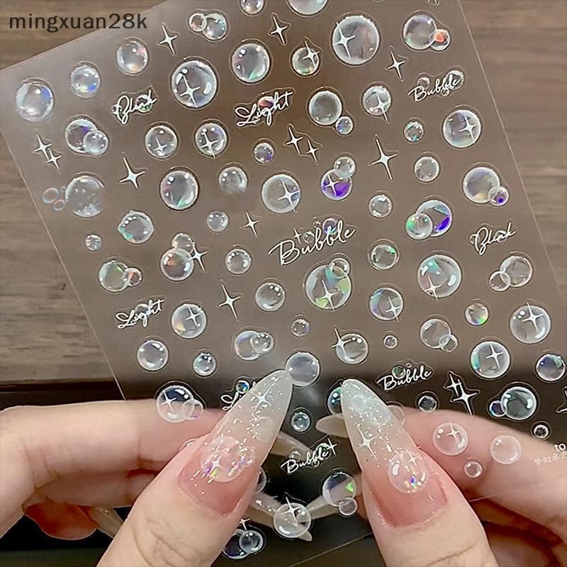[mingxuan28k] Sonho Verão Concha Luz Bolha Prego Stier Amor Mingxing Versátil Alívio Fino E Resistente Ba Adesivo BR