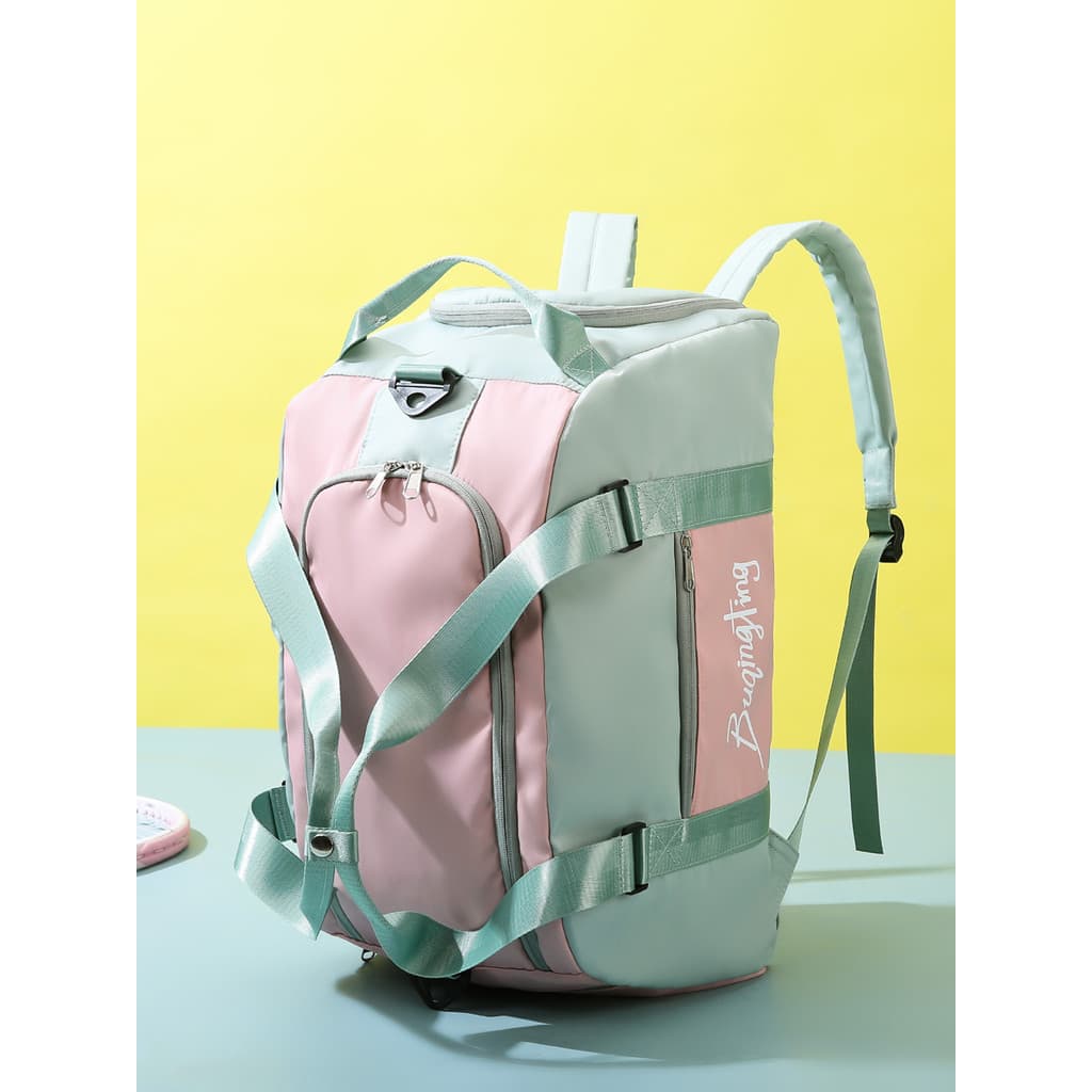 Bolsa esportiva de separação seca e molhada, mochila feminina de grande capacidade, Fitness, viagem, leve, portátil, bol