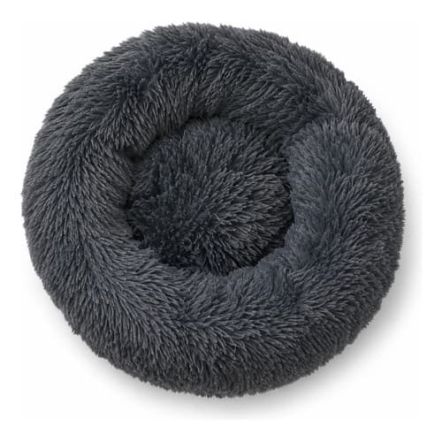 Cama Para Cachorro e Gatos Redonda Ninho Conforto Aconchegante 60x60cm Pelúcia Lavável
