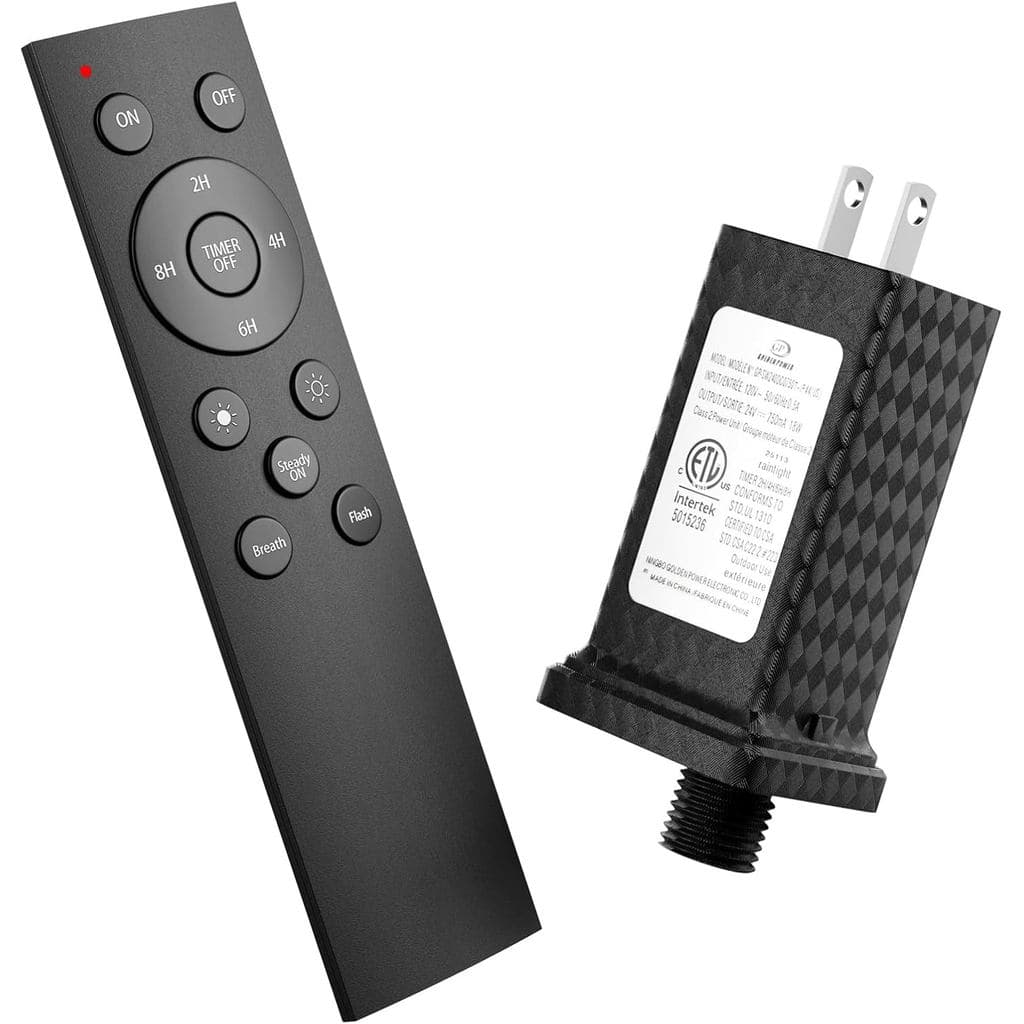 Adaptador de Substituição e Controle Remoto addlon para Luzes de Cordão, Compatível Apenas com Nossas Luzes de Cordão